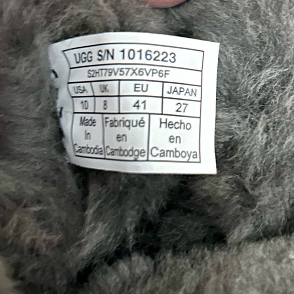 UGG Australia Classic II Short Boot (1016223) Grey, NWOT, Size 10 - Picture 4 of 5